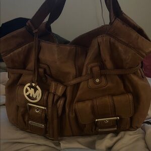 Brown Leather Women Bag